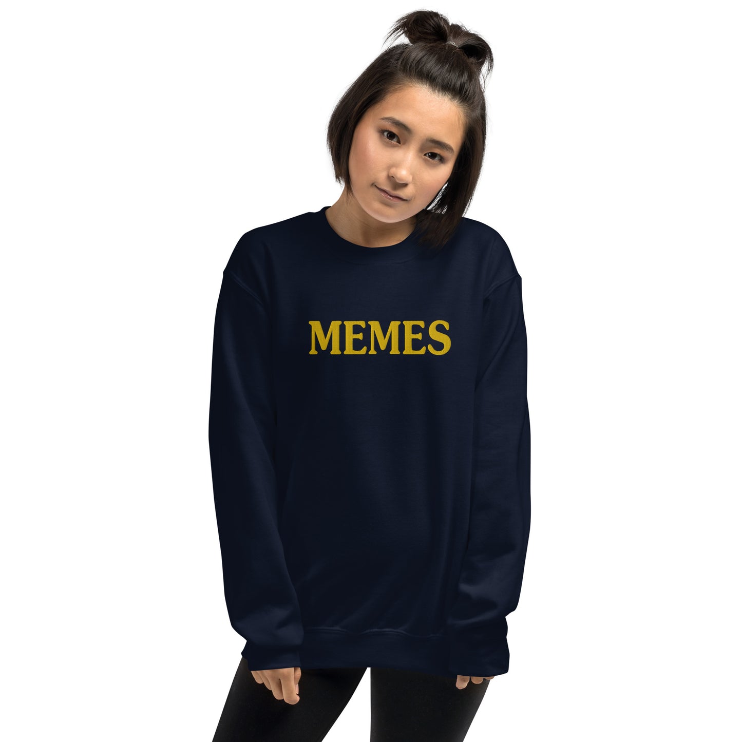 MEMES crew neck sweatshirt